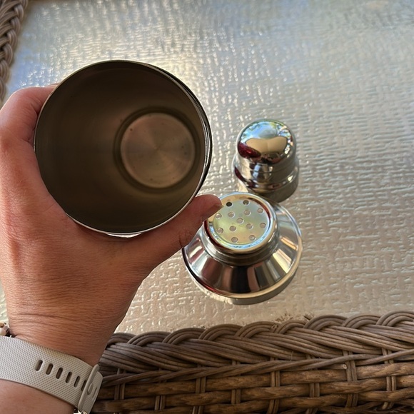 Stainless Steel Red Cocktail Shaker - Picture 7 of 7